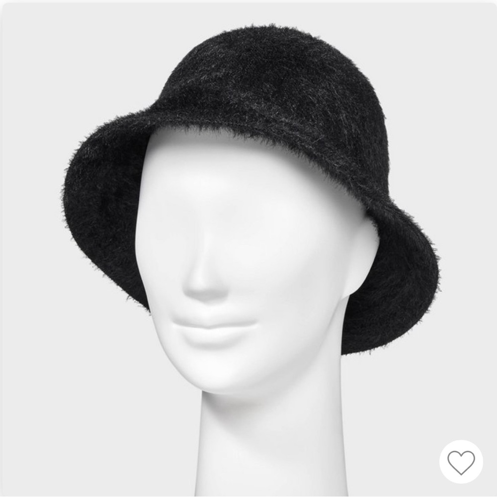Elegant Black Women's Bucket Hat NEW